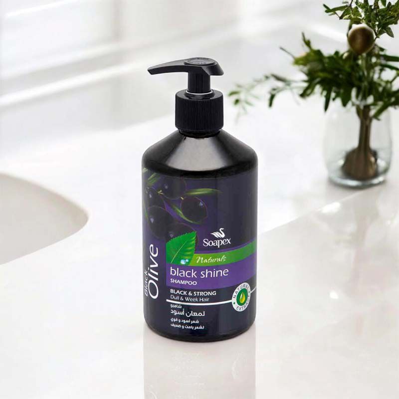 Soapex Shampoo black Olive Extract 500ml